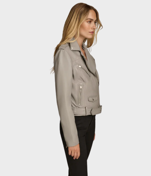 Genuine Leather Moto Jacket-GLJK54