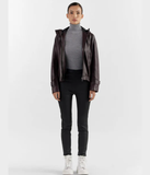 Pd Femme Women Leather Jacket-GLJK155