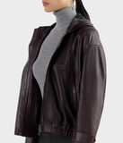 Pd Femme Women Leather Jacket-GLJK155