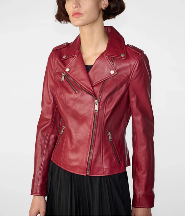 Premium Moto Jacket - 100% Genuine Leather, Asymmetrical Zipper-GLJK35