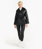 Signature Black Women Leather Jacket-GLJK161