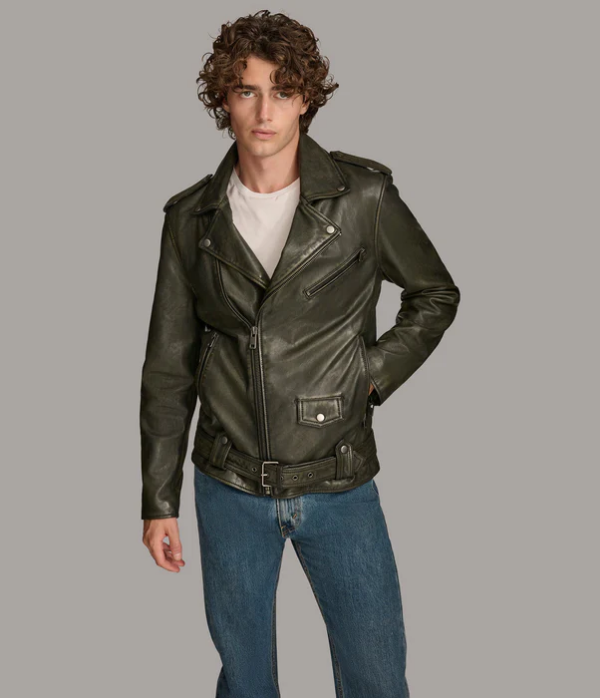 Urban Edge Hayes Asymmetric Moto Jacket-GLJK17