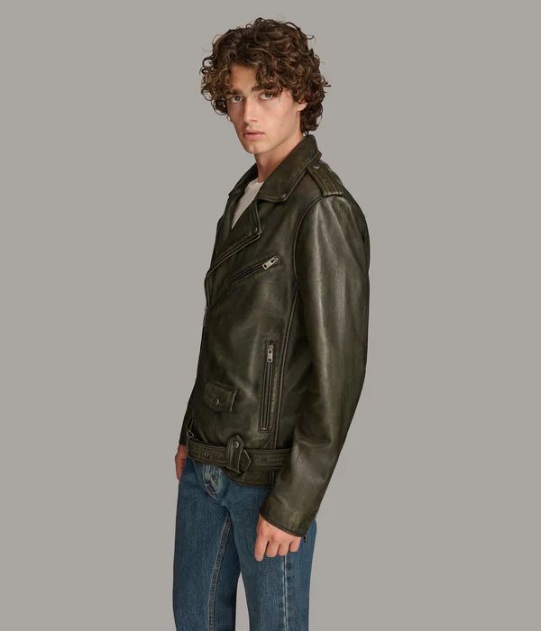 Urban Edge Hayes Asymmetric Moto Jacket-GLJK17